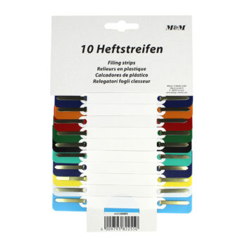 10 PP file fastener with plastic cover