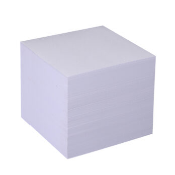 Note cube glued