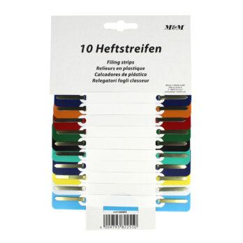 10 Heftstreifen