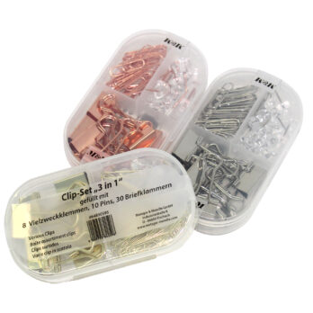 Various Clips "3 in1" 48 pieces