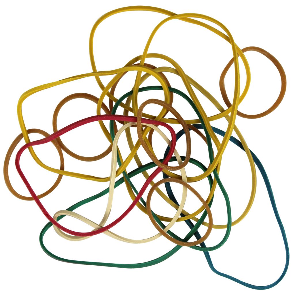 Metzger & Mendle Gummiringe 4 In 1 - 80 Stück Ø38mm